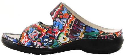 Maschinenwaschbare Sandalen für die Stillzeit WG8F3 Graffiti - Damen Arbeitsschuhe - 115270 - 4