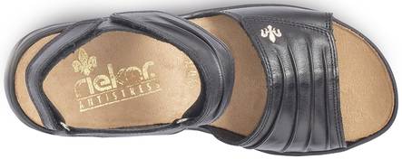 Rieker Sandalen 64560-01, Schwarz - Rieker Sandalen - 125842 - 2