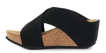 Copenhagen Schuhe Wedge-Pumps Frances 23 schwarz - Pantoletten - 138512 - 2