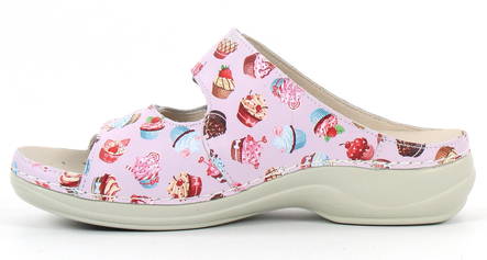 Waschbare Arbeitsschuhe aus Leder für die Stillzeit - Cupcakes09 - Damen Arbeitsschuhe - 122668 - 2